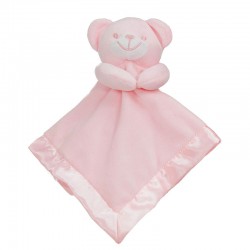 Pink Teddy Comforter