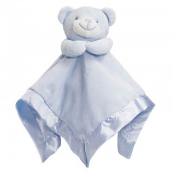 Blue Teddy Comforter