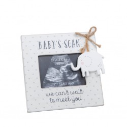 Baby scan picture frame