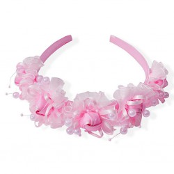 Organza and Bead Headband