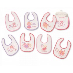 Princess 7 day bibs