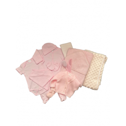 10 Piece pink baby bundle