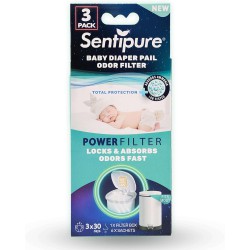 Sentipure® 3 pack Nappy Bin...