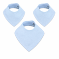 Blue Bandana Bibs, pack of 3