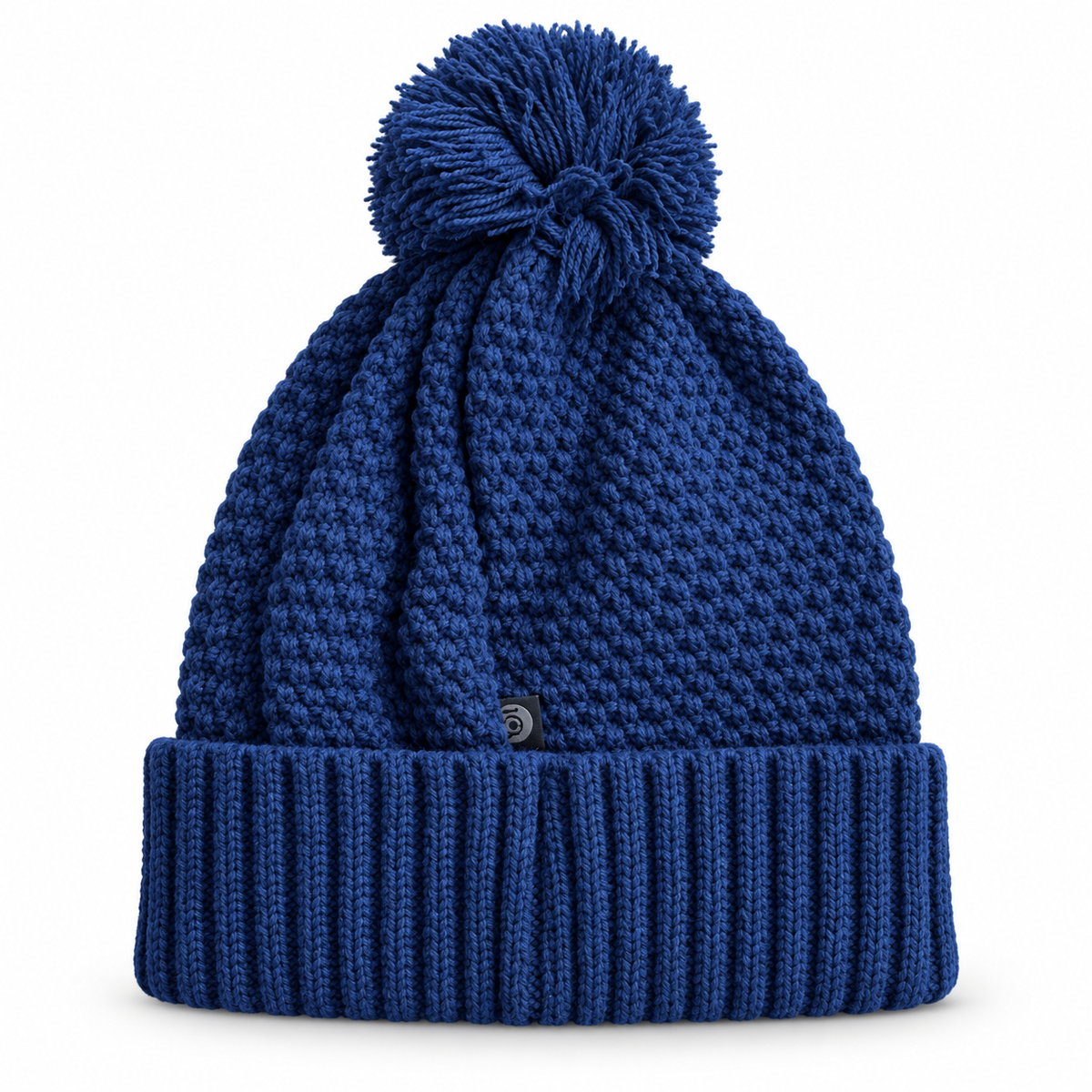 Navy Toddler Bobble Hat – 1–2 Years