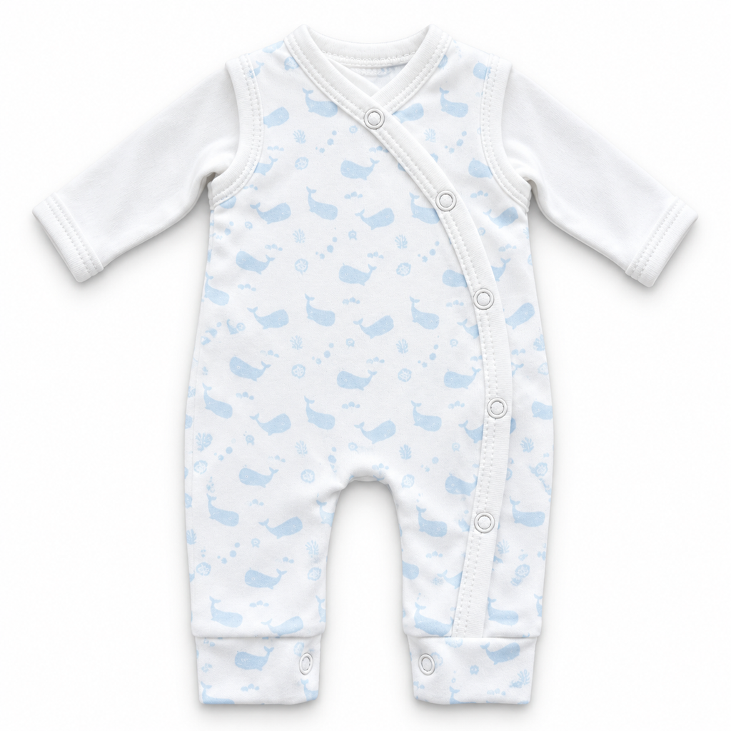 Dungaree & Top Set – 100% Organic Cotton