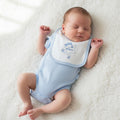 Premature Baby Prince Bodysuit & Bib Set – Sky Blue