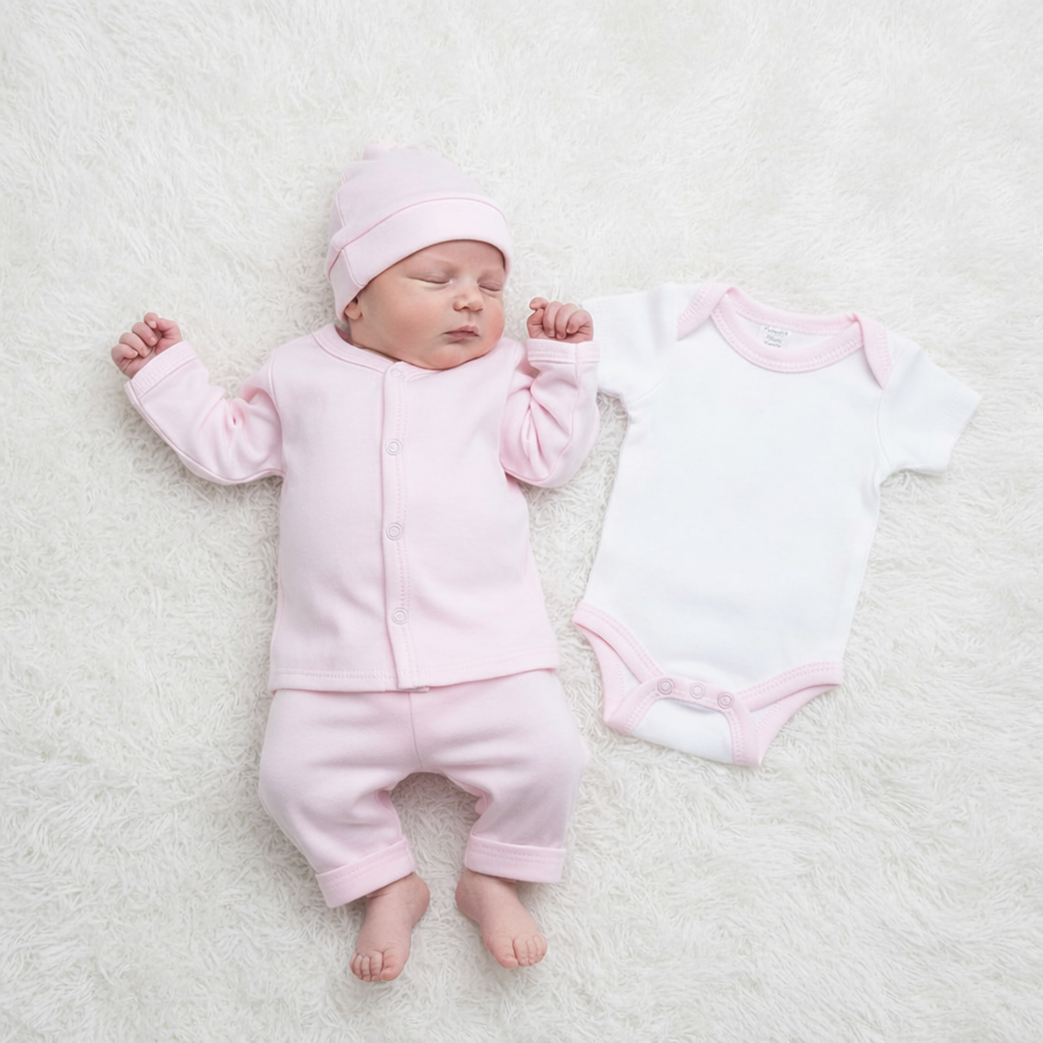 Tiny baby 4 piece set 4-7lbs