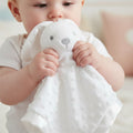 Bunny bubble comforter with satin back