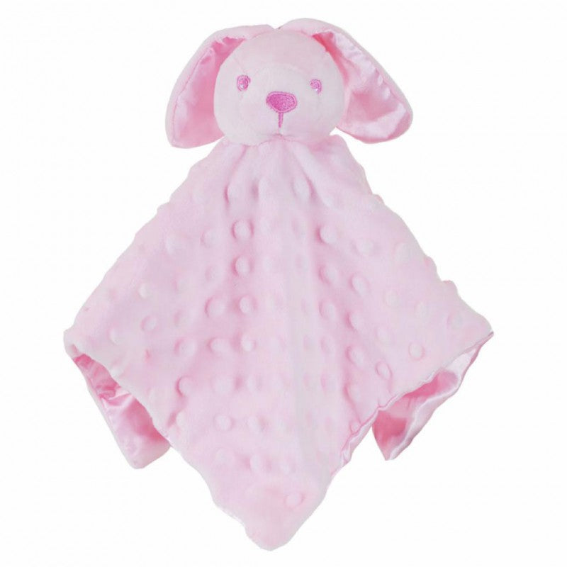 Bunny bubble comforter with satin back